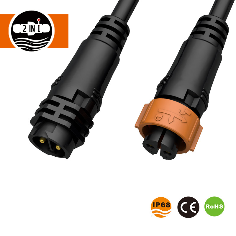 12A 3-draads waterdichte snelkoppelingsdraadconnector