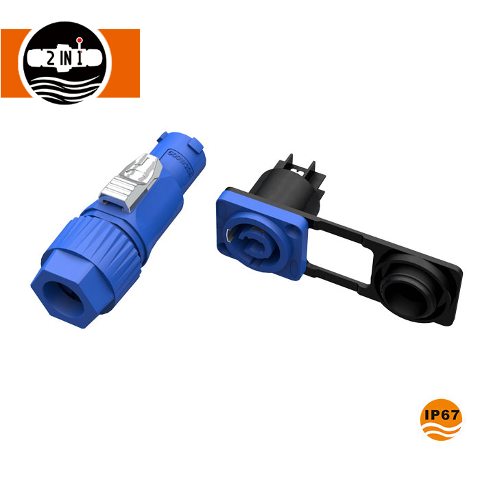 M26 3-pins waterdichte mannelijke vrouwelijke voedingsconnector