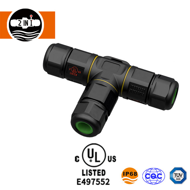 T-vormige schroef UL waterdichte connector