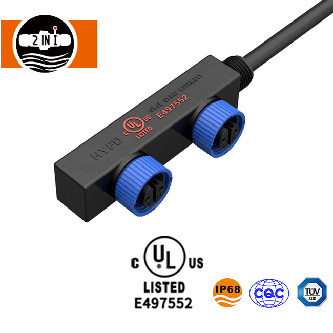 UL F-vorm M15 waterdichte connector