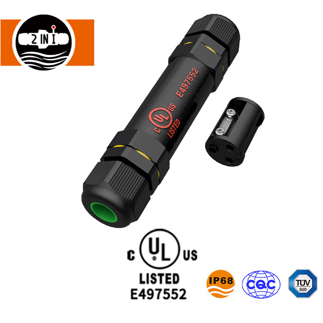 UL-vermelde waterdichte connector met schroefaansluiting