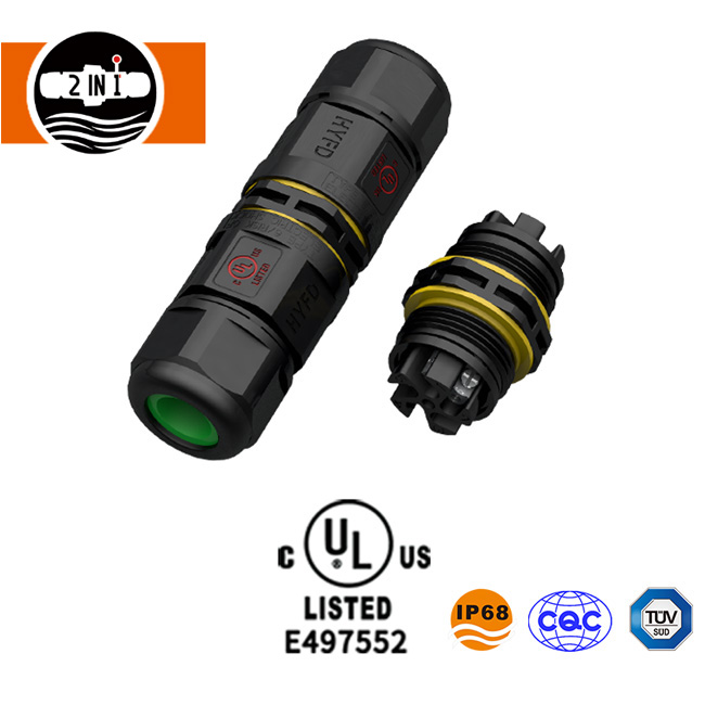 UL-vermelde waterdichte schroefconnector